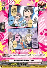Accumulation of Time (A) (H) · DZ-TBP01: BanG Dream! Girls Band Party! · #DZ-TBP01/H03aEN