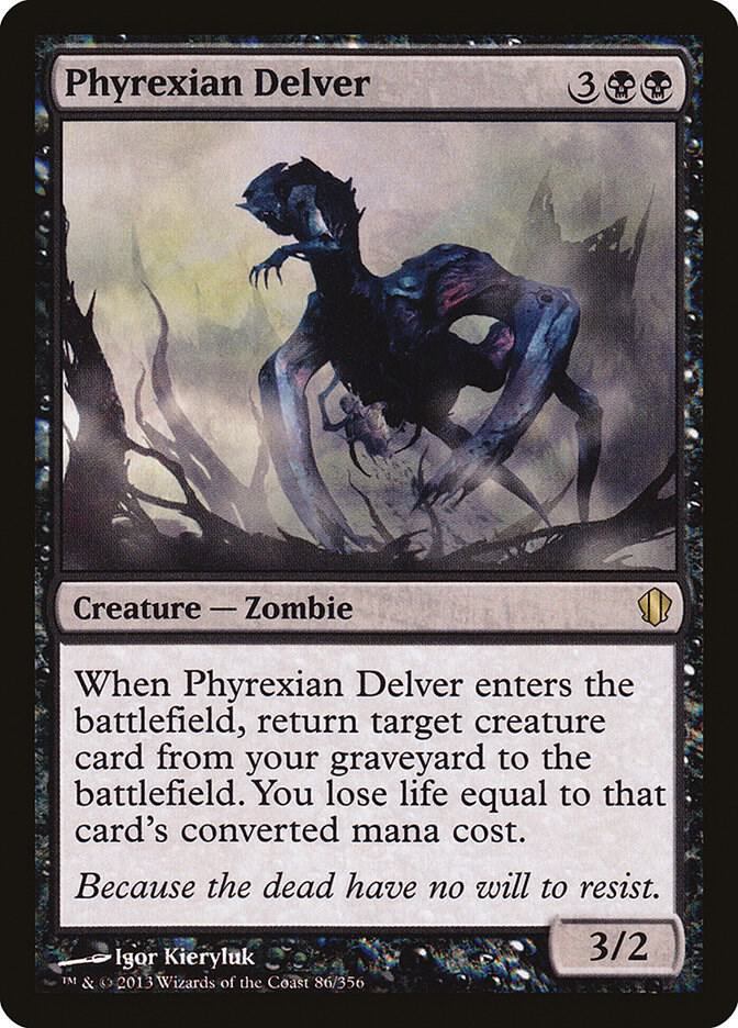 Phyrexian Delver 86 card