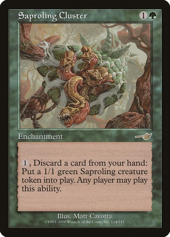 Saproling Cluster - Nemesis - Magic: The Gathering - TCGplayer.com Saproling Cluster - Nemesis - Magic: The Gathering - TCGplayer.com