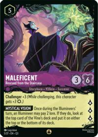 Maleficent - Rescued from the Staircase card