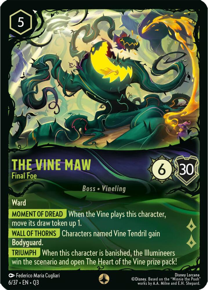 Full The Vine Maw - Final Foe card