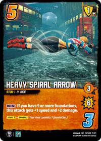 Heavy Spiral Arrow