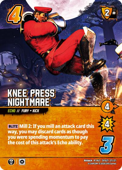 Knee Press Nightmare (Alternate Art)
