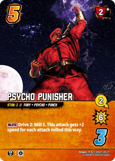 Psycho Punisher (Alternate Art)