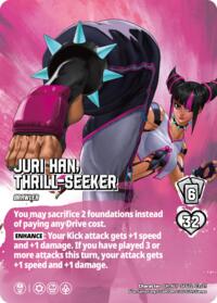 Juri Han, Thrill-Seeker (Alternate Art)