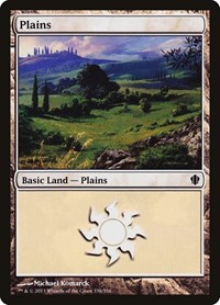 Plains (338) - Commander 2013 - Magic: The Gathering card