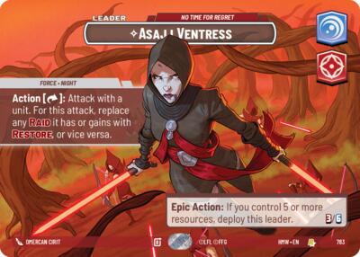 Asajj Ventress - No Time For Regret (Showcase)