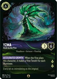 Yzma - Made by the Vine card