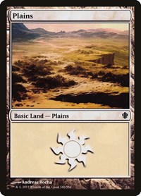 Plains (340) - Commander 2013 - Magic: The Gathering card