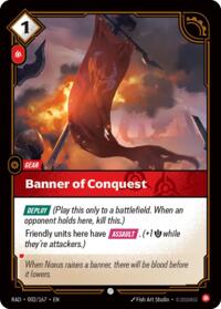 Banner of Conquest 002/167 carta