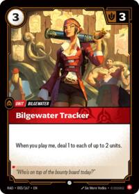 Bilgewater Tracker 003/167 carta