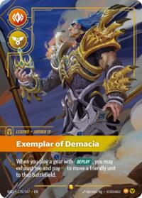Jarvan IV, Exemplar of Demacia (Overnumbered), $90.00