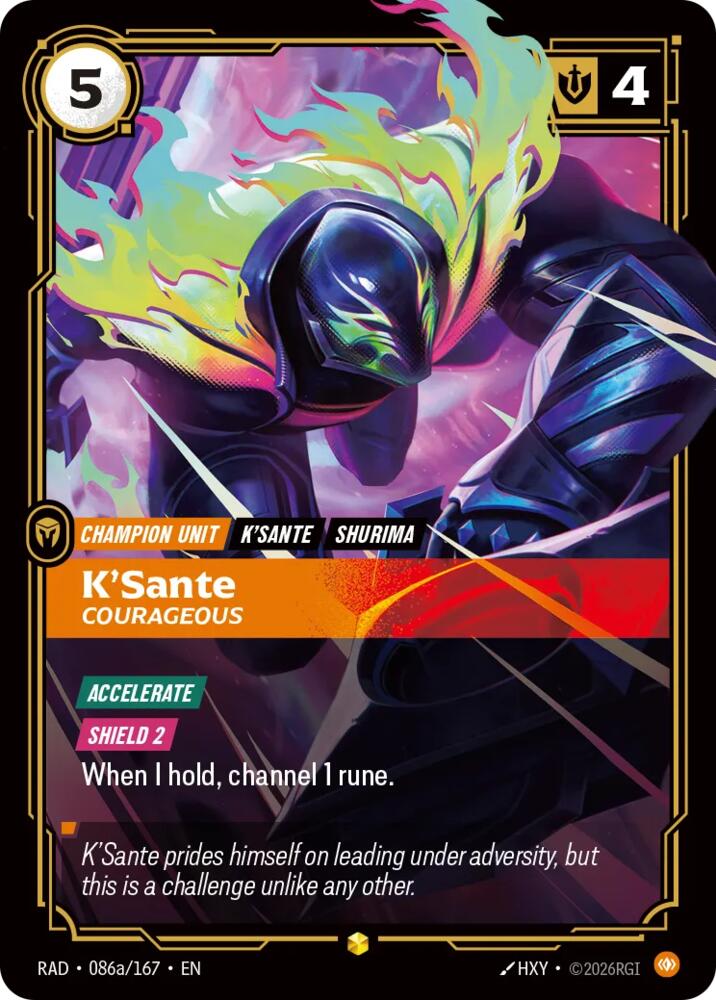 K'Sante - Courageous (Alternate Art)