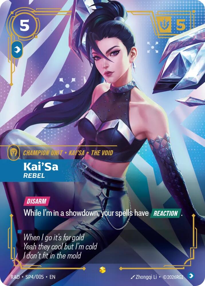 Kai'Sa - Rebel (SP)