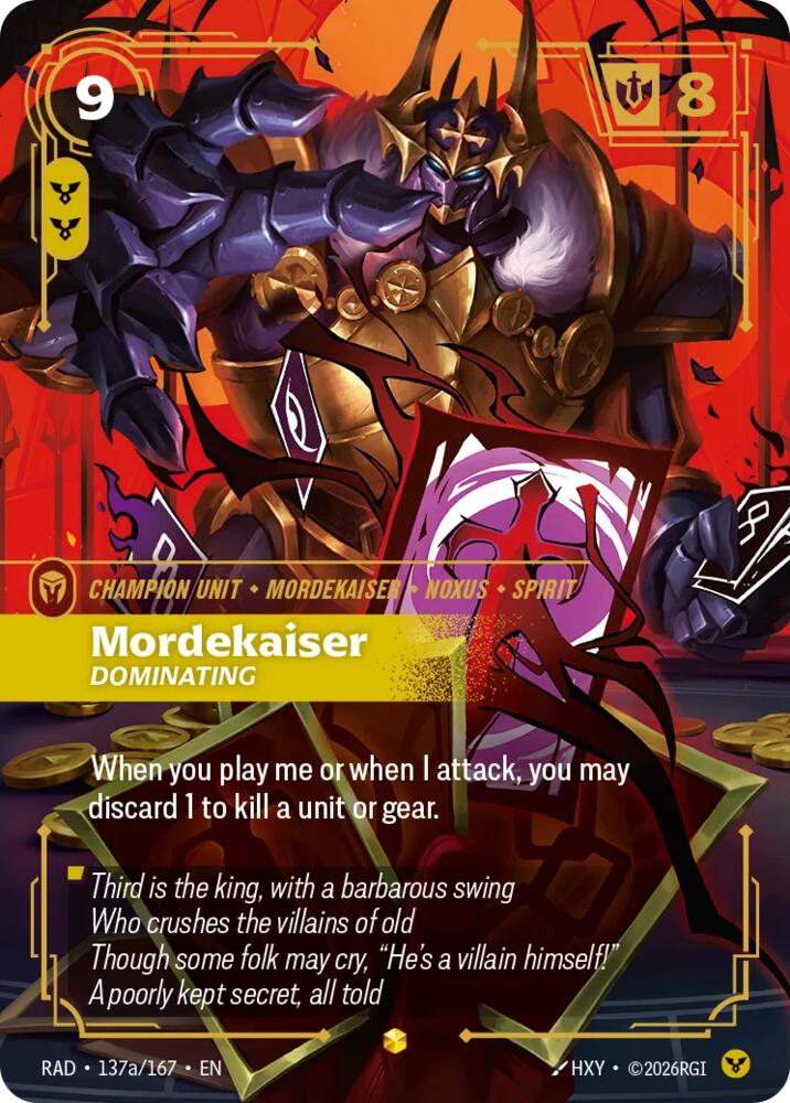 Mordekaiser - Dominating (Alternate Art)