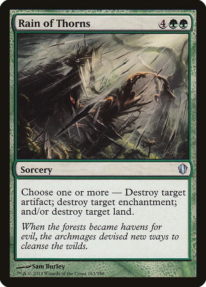 Rain of Thorns 163 card