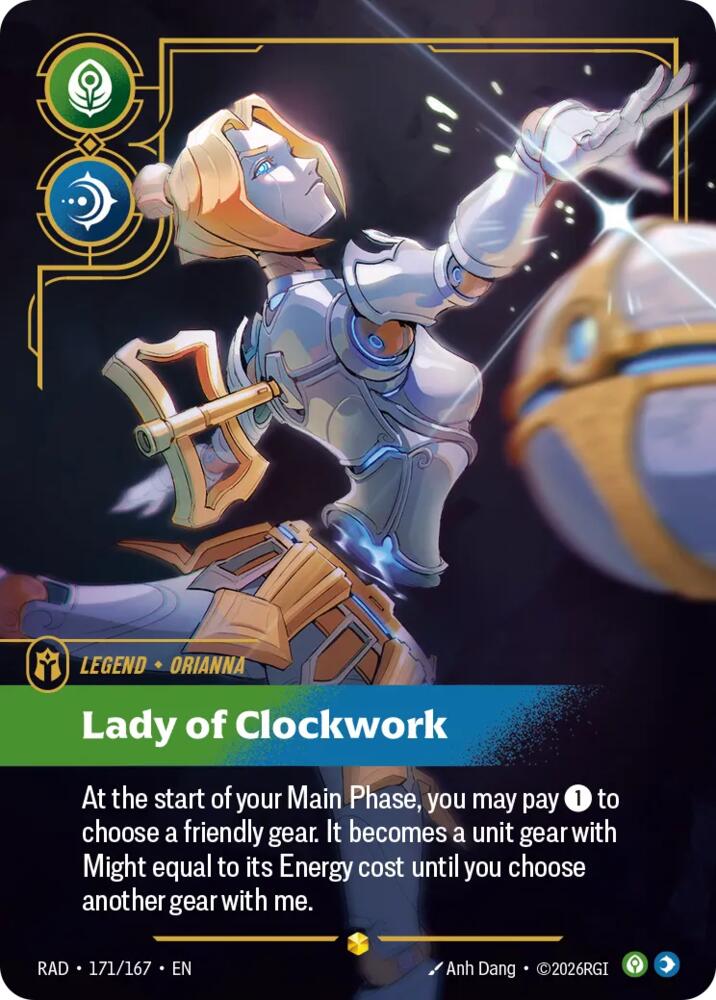 Orianna - Lady of Clockwork (Overnumbered)