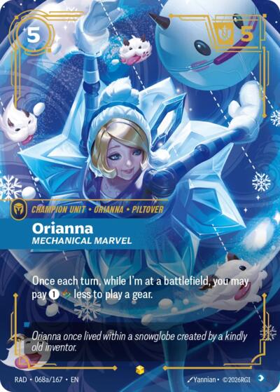 Orianna, Mechanical Marvel (Alternate Art)