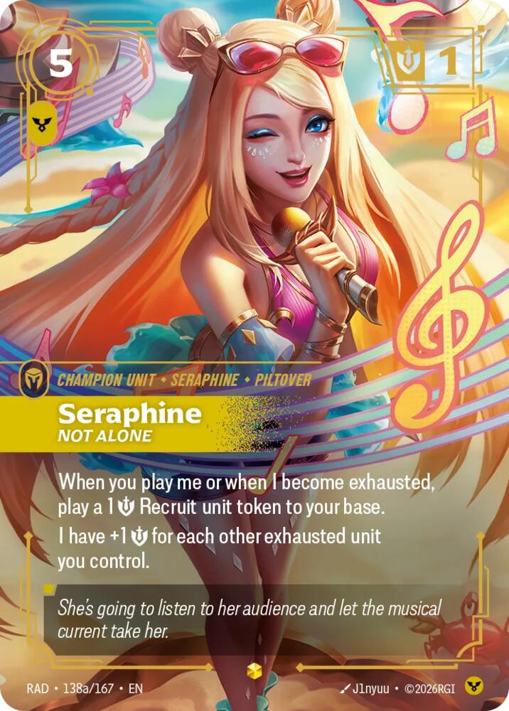 Seraphine - Not Alone (Alternate Art)