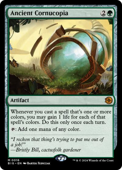 Ancient Cornucopia (Promo Pack) from PFRA #16, Magic: The Gathering card
