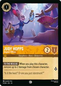 Judy Hopps - Helpful Officer
