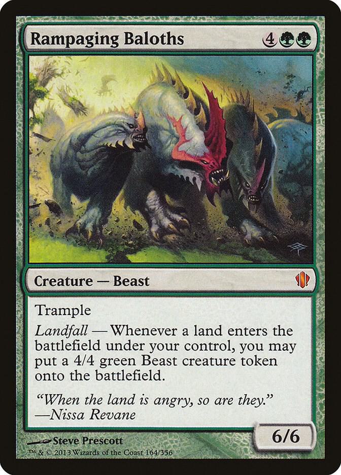 Rampaging Baloths 164 card