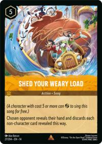 Shed Your Weary Load