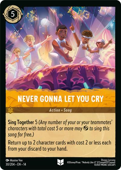 Never Gonna Let You Cry