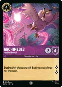 Archimedes - Has Had Enough