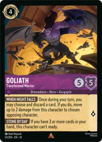 Goliath - Transformed Warrior