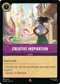 Creative Inspiration card