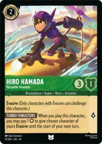 Hiro Hamada - Versatile Inventor