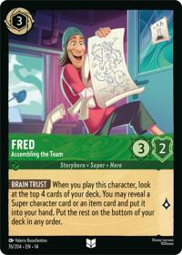 Fred - Assembling the Team
