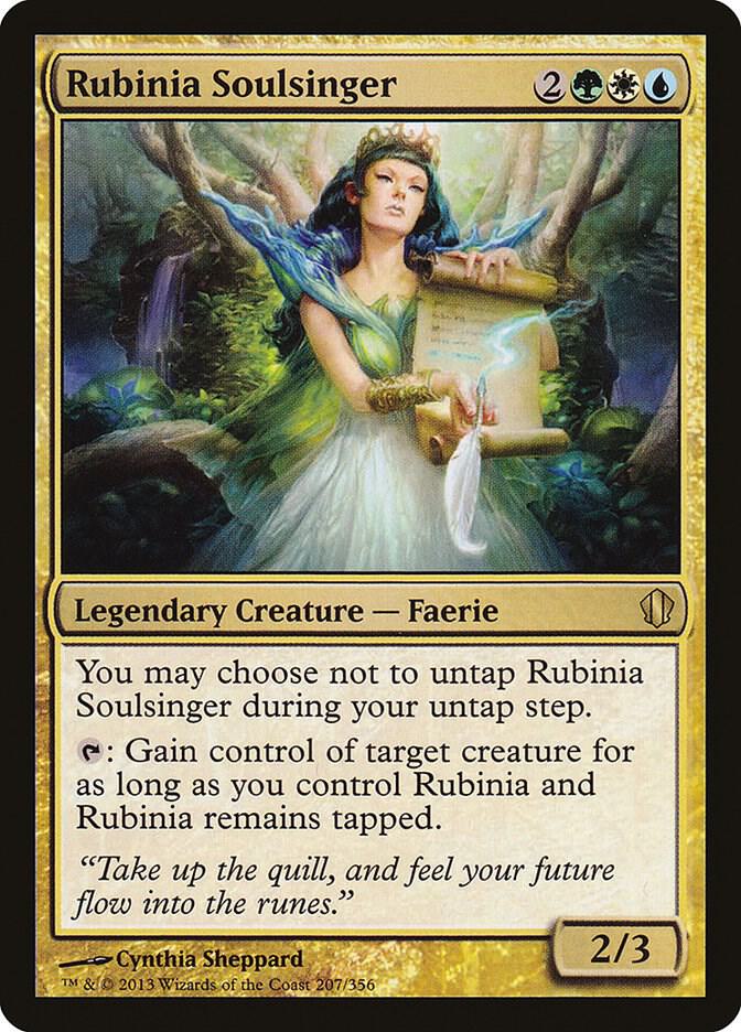 Rubinia Soulsinger 207 card