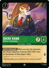 Shere Khan - Ruthless Entrepreneur