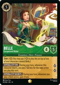 Belle - Exceptional Writer