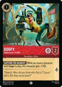 Goofy - Enthusiastic Tourist