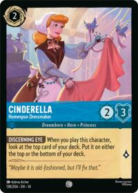 Cinderella - Homespun Dressmaker card