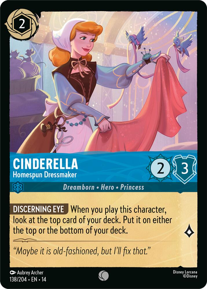 Full Cinderella - Homespun Dressmaker card