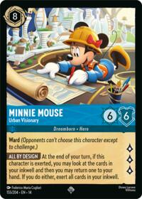 Minnie Mouse - Urban Visionary, $14.95