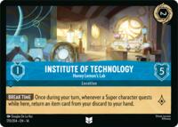 Institute of Technology - Honey Lemon's Lab