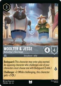 Woolter & Jesse - Bellwether's Henchmen, $3.58