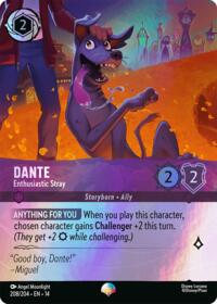 Dante - Enthusiastic Stray (Epic) card