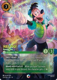 Hyperia City Max Goof - Karaoke Star (Enchanted) #229/204
