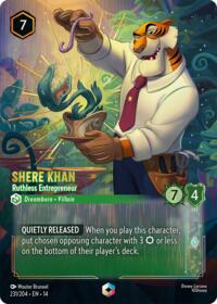 Hyperia City Shere Khan - Ruthless Entrepreneur (Enchanted) #231/204