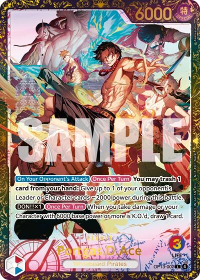 Portgas.D.Ace (Large Scale Extra Grand Battle 2026) OP13-002 One Piece card
