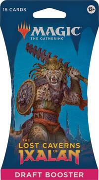 The Lost Caverns of Ixalan - Sleeved Draft Booster Pack