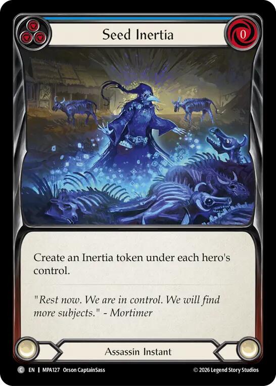 Seed Inertia MPA127/14 — Mastery Pack Assassin