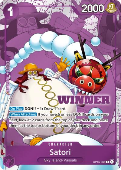 Satori (Winner Pack 2026 Vol. 4) OP15-066 One Piece card