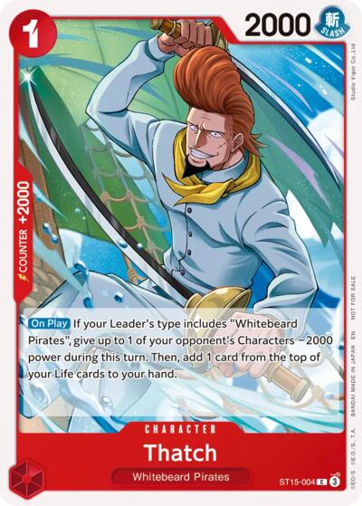 Thatch (Tournament Pack 2026 Vol. 4) ST15-004 One Piece card